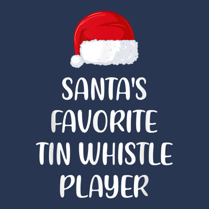 Santas Favorite Tin Whistle Player Christmas Funny Gift Men Denim Jacket | Artistshot