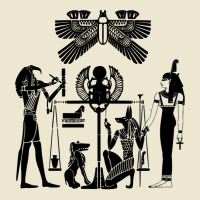 Egyptian Hieroglyphic Hoodie Maat Thoth Anubis Ammit Cropped Hoodie | Artistshot