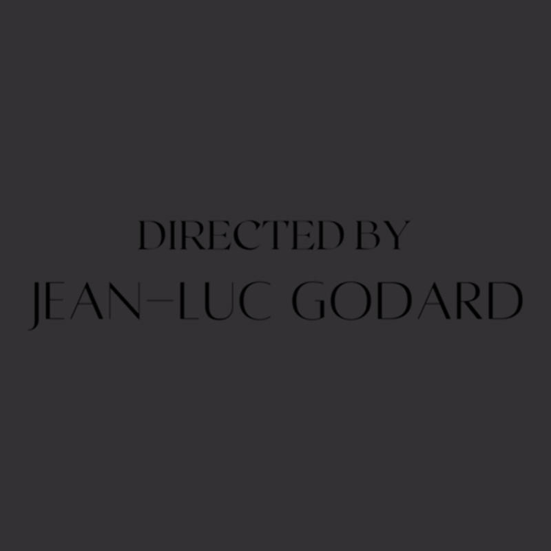 Directed By Jean-luc Godard - Film Director Vintage Short | Artistshot