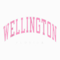 Wellington Florida Fl Varsity Style Pink Text Coffee Mug | Artistshot