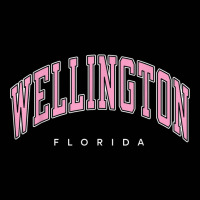 Wellington Florida Fl Varsity Style Pink Text Toddler 3/4 Sleeve Tee | Artistshot