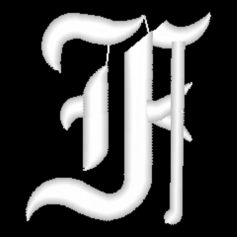 Custom Old English Style Initial Letter 