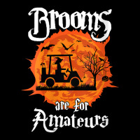 Womens Brooms Are For Amateurs Witch Golf Cart Golfer Halloween Fun V Youth Hoodie | Artistshot