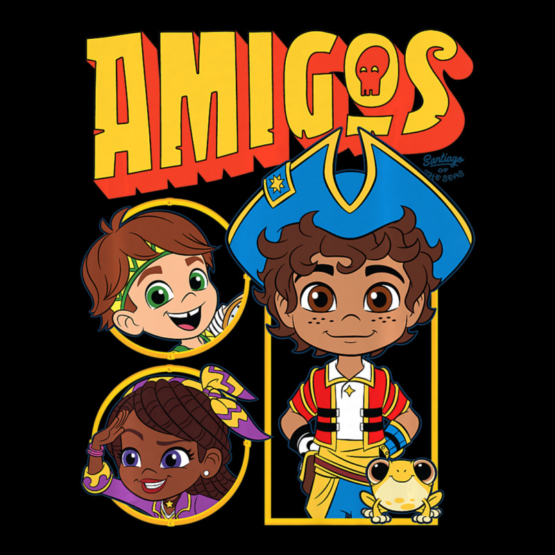 Kids Santiago Of The Seas Amigos V-Neck Tee by cm-arts | Artistshot