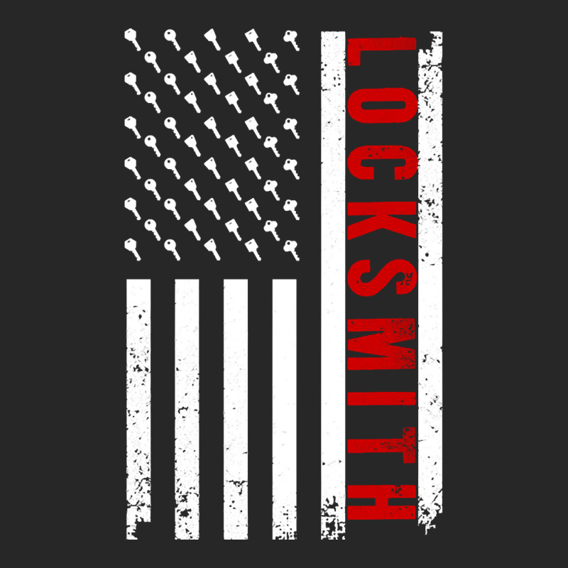 Cool Locksmith Art For Men Women American Flag Lock Picker Pullover Ho Men's T-shirt Pajama Set by cm-arts | Artistshot