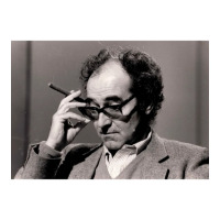 Jean-luc Godard French-swiss Film Director, Jean-luc Godard French Fil Sticker | Artistshot