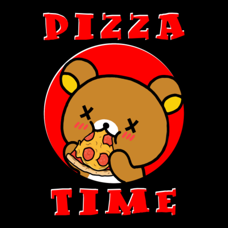 C:\users\dell\desktop\l2\chung 7\rilakkuma Relaxed Bear Pizza Time.png Adjustable Cap | Artistshot