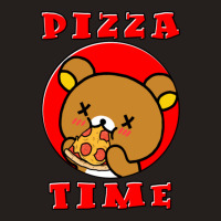 C:\users\dell\desktop\l2\chung 7\rilakkuma Relaxed Bear Pizza Time.png Tank Top | Artistshot