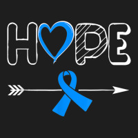 Hope Diabetes Type 1 Ribbon Type 2 Diabetes Awareness Classic T-shirt | Artistshot