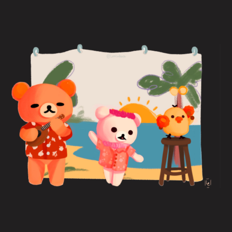 C:\users\dell\desktop\l2\chung 7\rilakkuma Rilakkuma Hawaii_.png T-shirt | Artistshot