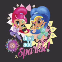 Kids Shimmer And Shine Just Add Sparkle Dancing Portrait Vintage Short | Artistshot