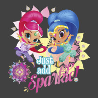 Kids Shimmer And Shine Just Add Sparkle Dancing Portrait Vintage T-shirt | Artistshot