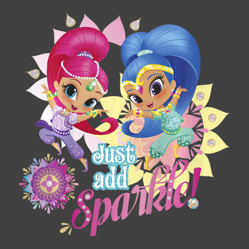 Kids Shimmer And Shine Just Add Sparkle Dancing Portrait Vintage T-shirt | Artistshot