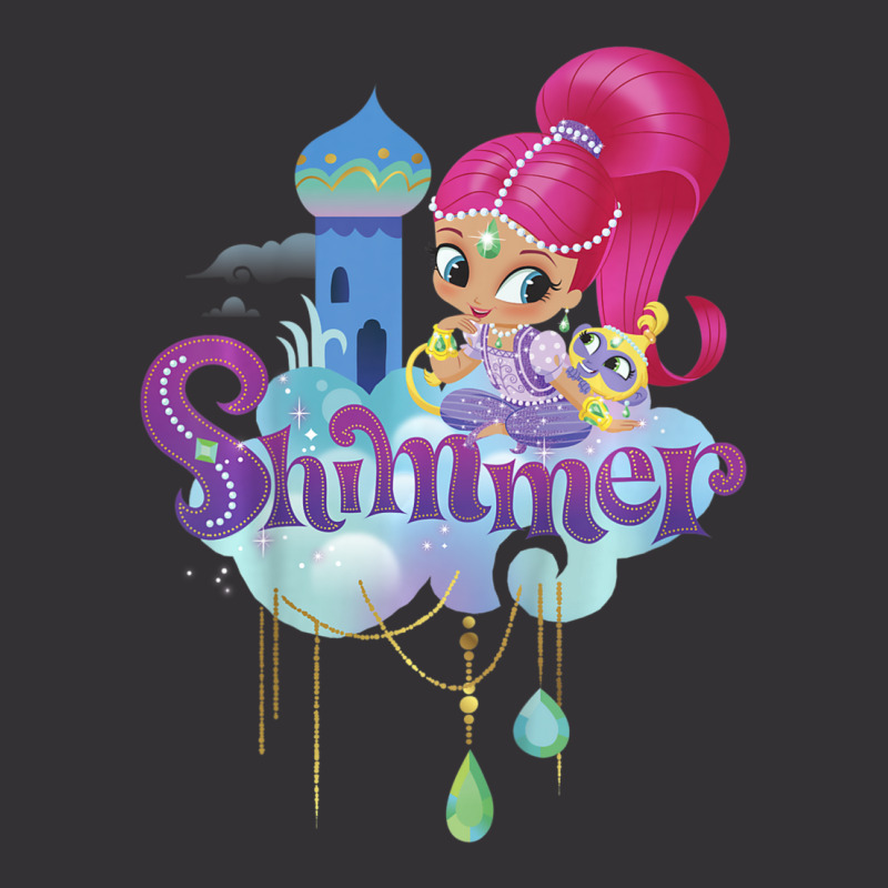 Kids Shimmer And Shine Shimmer Cloud Palace Portrait Vintage Short | Artistshot