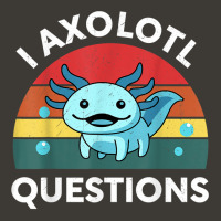 Retro Anime Shirt I Axolotl Questions Amine Lovers Gift T Shirt Bucket Hat | Artistshot