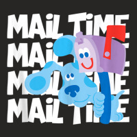 Mail Time! With Blues Clues Ladies Fitted T-shirt | Artistshot