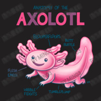 Anatomy Of The Axolotl T-shirt | Artistshot