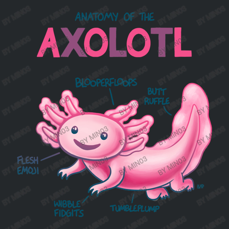 Anatomy Of The Axolotl Crewneck Sweatshirt | Artistshot