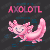 Anatomy Of The Axolotl Vintage Hoodie And Short Set | Artistshot