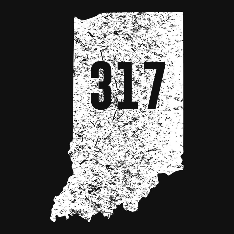 317 Area Code Of Indianapolis Zip Map 2 Baby Beanies | Artistshot