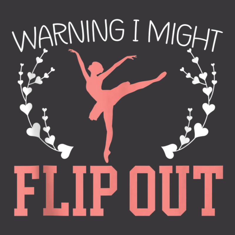 Warning I Might Flip Out Ballerina Ballet Dancer Tank Top Ladies Curvy T-Shirt by cm-arts | Artistshot