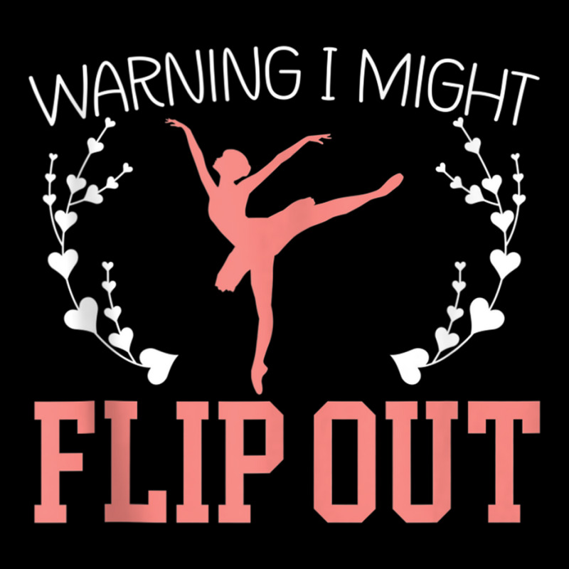 Warning I Might Flip Out Ballerina Ballet Dancer Tank Top Cropped Sweater by cm-arts | Artistshot