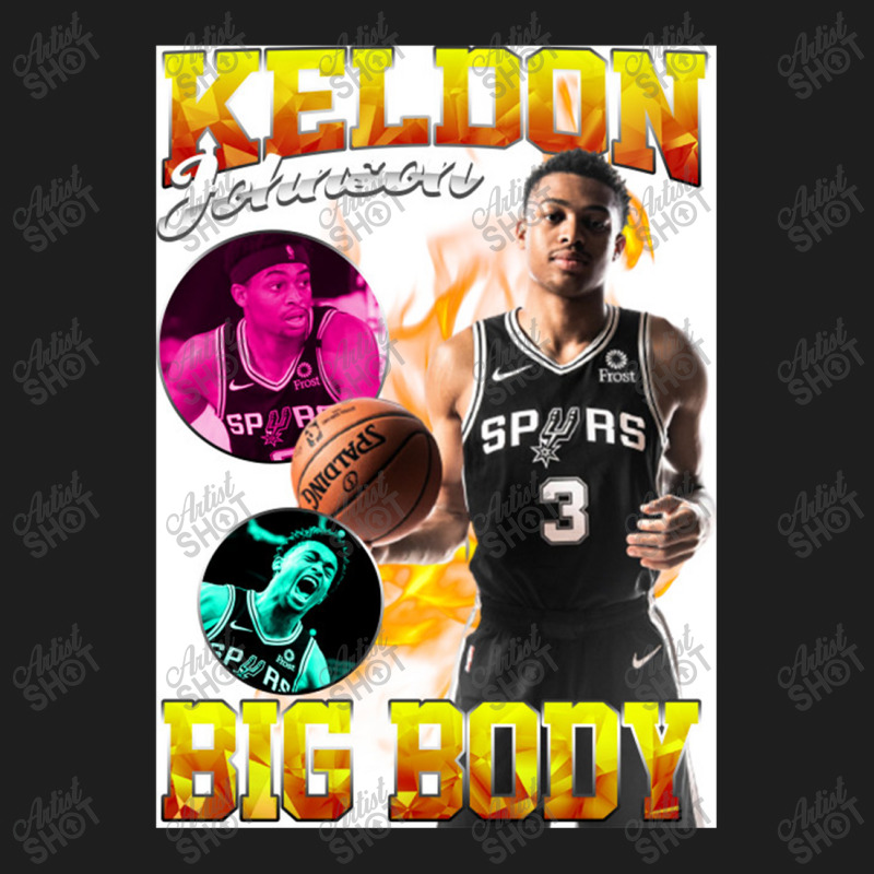 Big Body Vintage   Keldon Johnson Classic T-shirt by trexsapiensord | Artistshot