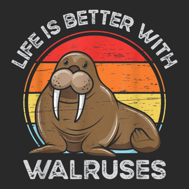 Life Is Better With Walruses Tusk Whiskers Marine Mammals Toddler T-shirt | Artistshot