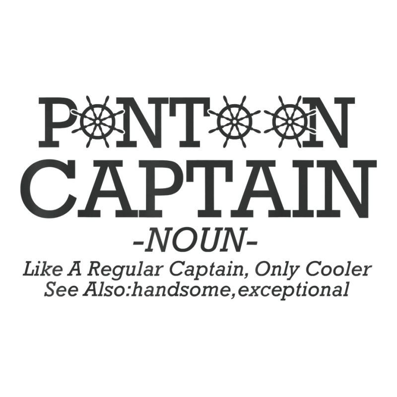 Funny Pontoon Captain Definition Funny Pontoon Boat Boating T Shirt Baby Tee | Artistshot