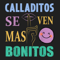 Calladitos Se Ven Mas Bonitos Maestra Spanglish Bilingual T Shirt Ladies Polo Shirt | Artistshot