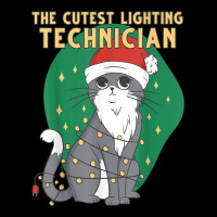 Cute Lighting Technician Cat Lover Christmas Kitten Cat Xmas Unisex Jogger | Artistshot