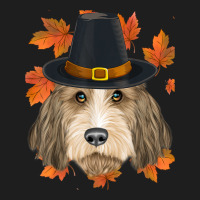 Fall Petit Basset Griffon Vendeen Pilgrim Thanksgiving Classic T-shirt | Artistshot