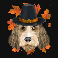 Fall Petit Basset Griffon Vendeen Pilgrim Thanksgiving Baby Bibs | Artistshot