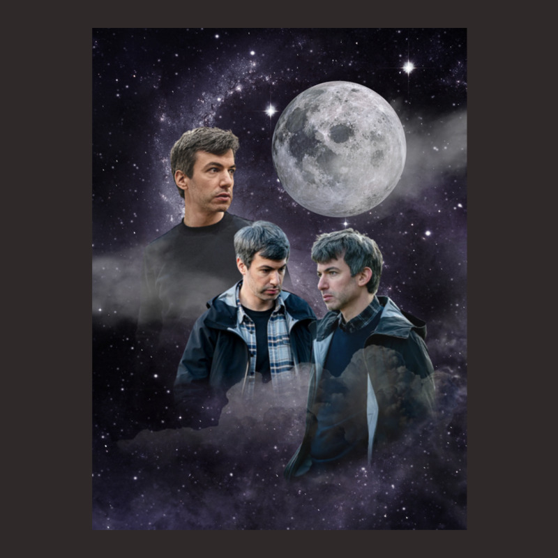 Nathan Fielder Dramatic Galaxy Wolf Print Style Racerback Tank by cm-arts | Artistshot