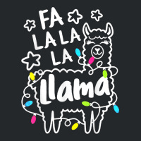 Pajamas Xmas Fa La La Llama Kids Women Christmas Pajama Crewneck Sweatshirt | Artistshot