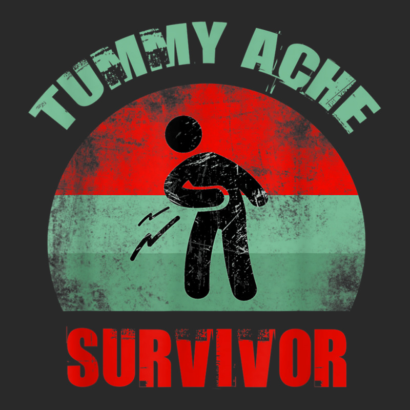 Vintage Funny Stomach Tummy Ache Survivor Sensitive Tummy T Shirt Printed hat by cm-arts | Artistshot