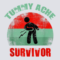 Vintage Funny Stomach Tummy Ache Survivor Sensitive Tummy T Shirt Bucket Hat | Artistshot