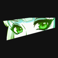 Anime Eyes (green) Baby Bibs | Artistshot