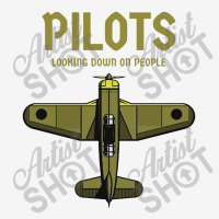 Pilots Looking Down On People Scorecard Crop Tee | Artistshot