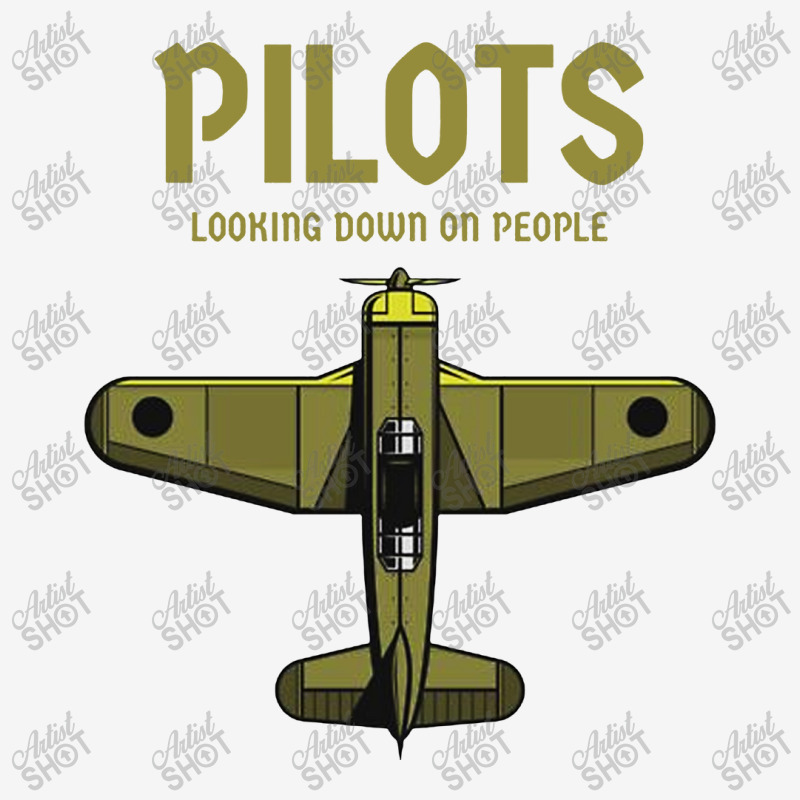 Pilots Looking Down On People Scorecard Crop Tee by hani shop | Artistshot