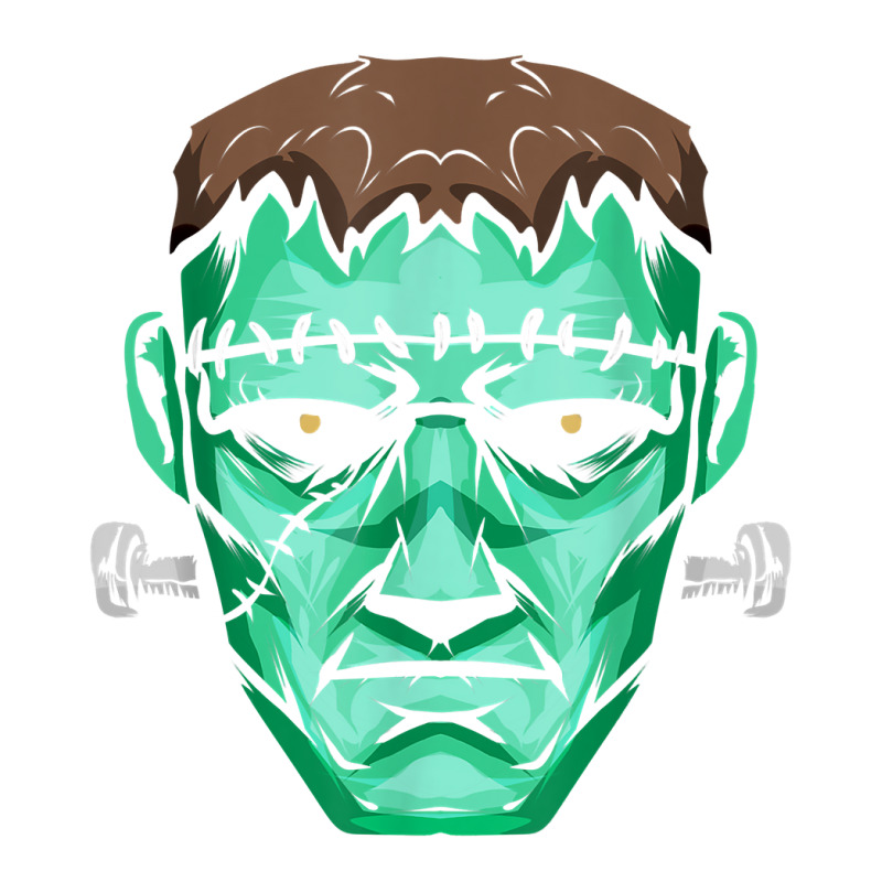 Green Frankenstein Monster Halloween T Shirt V-neck Tee | Artistshot