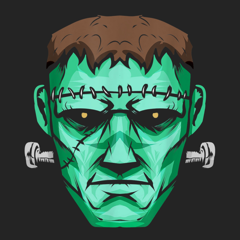 Green Frankenstein Monster Halloween T Shirt 3/4 Sleeve Shirt | Artistshot