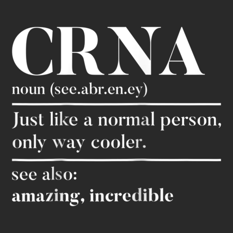 Crna Noun   Certified Registered Nurse Anesthetists Raglan Baseball Te Printed Hat | Artistshot