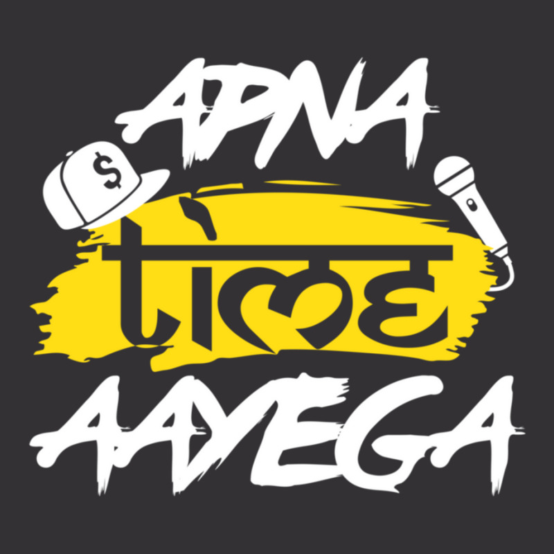 Apna Time Aayega Hindi Slogan Desi Quote Vintage Short by cm-arts | Artistshot