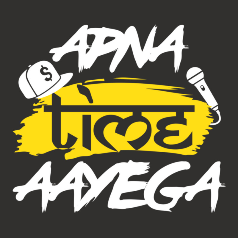 Apna Time Aayega Hindi Slogan Desi Quote Champion Hoodie by cm-arts | Artistshot