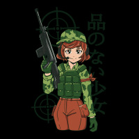 Anime Soldier Girl Zipper Hoodie | Artistshot