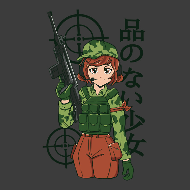 Anime Soldier Girl Men's Polo Shirt | Artistshot