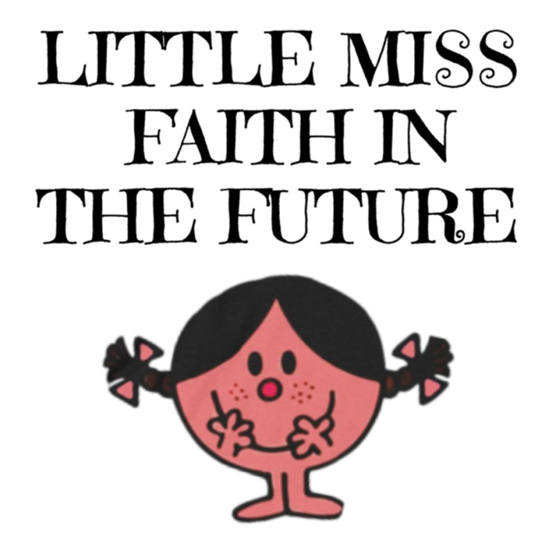 Little Miss Faith In The Future Crewneck Sweatshirt by DAVIDCROWDER | Artistshot