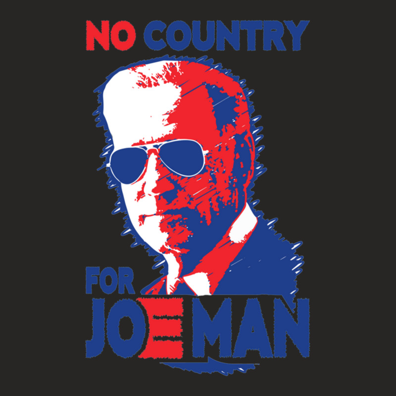 No Country For Job Biden Ladies Fitted T-Shirt by cm-arts | Artistshot