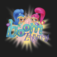 Kids Shimmer And Shine Boom Zahramay High Five Portrait Classic T-shirt | Artistshot